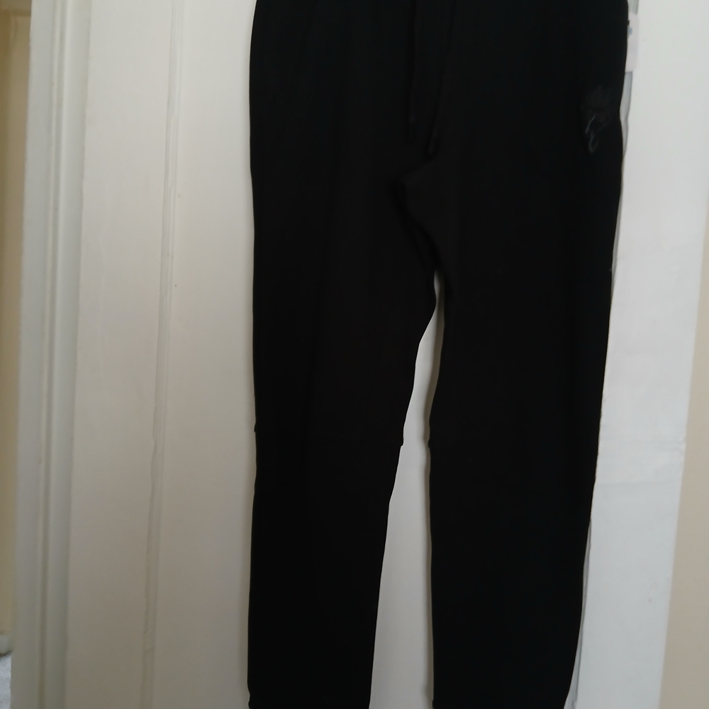 Men's GOAT USA Black Casual Jogger Pants Size Medium